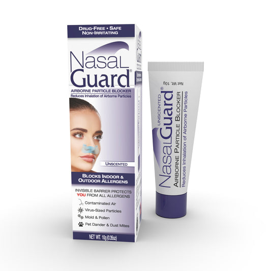 NasalGuard Bloqueador de partículas en el aire, gel nasal | Sin perfume | Tubo de 10g