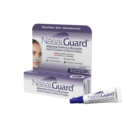 NasalGuard Bloqueador de partículas en el aire, gel nasal | Sin perfume | Tubo 3g