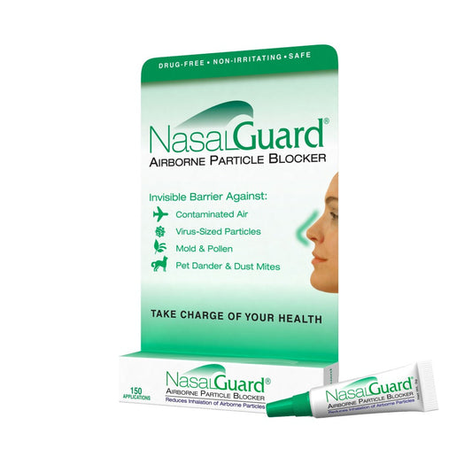 NasalGuard Bloqueador de partículas en el aire, gel nasal | Mentol fresco | Tubo 3g