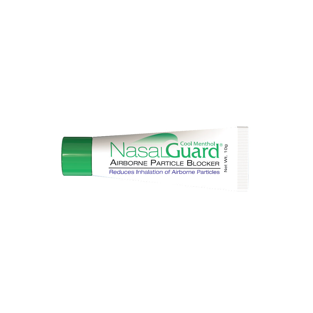 NasalGuard para viajeros aéreos, bloqueador de partículas en el aire | Mentol fresco | Tubo de 10g